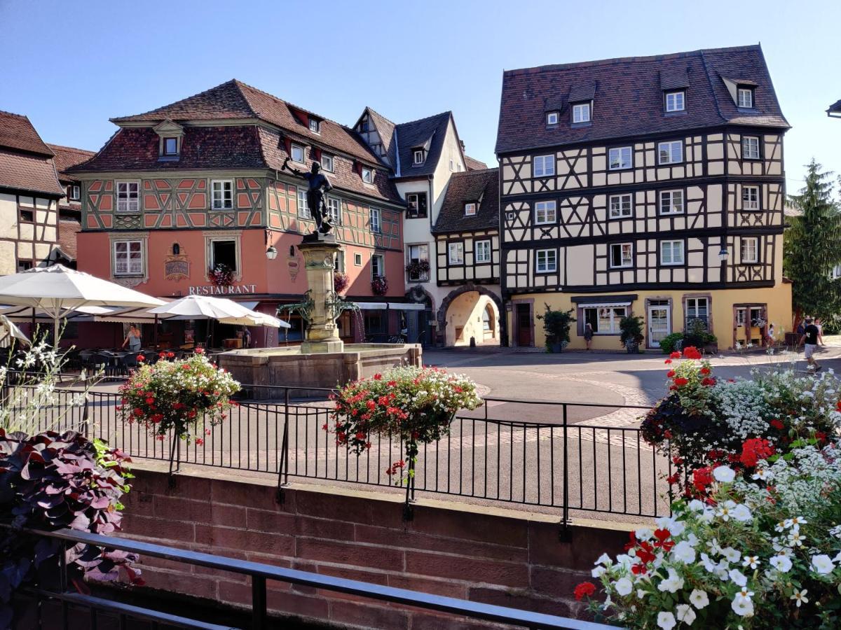 Au Bretzel Dore - Centre Historique Colmar Eksteriør bilde