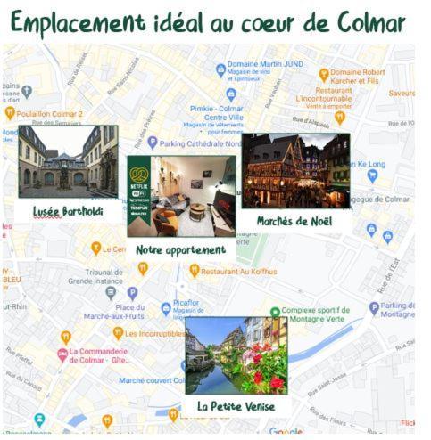 Au Bretzel Dore - Centre Historique Colmar Eksteriør bilde
